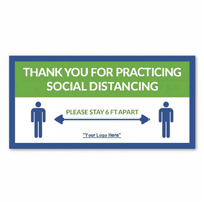 Rectangle Removable Adhesive Floor Decal